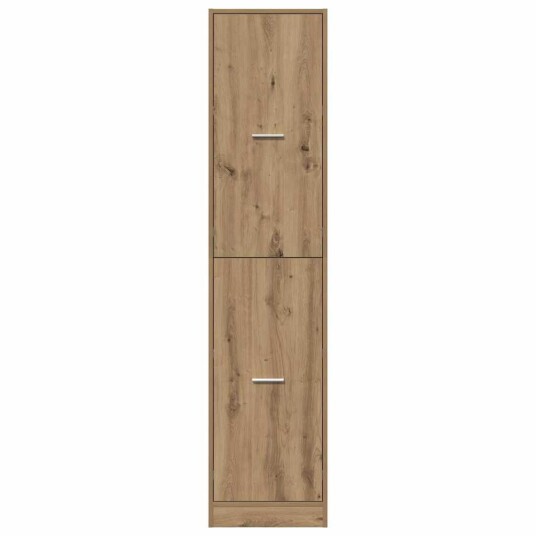 Apotekskap artisan eik 40x41x174,5 cm konstruert tre