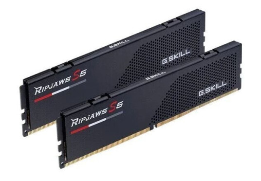 G.Skill Ripjaws S5 DDR5-6000 - 32GB - CL30 - Dual Channel (2 pcs) - Intel XMP - Svart