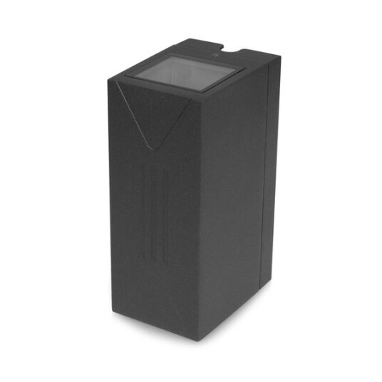 Vegglampe AGGE Square Two Way 2x3W / 3000K/4000K 4000K Vegglampe AGGE Square Two Way 2x3W / 3000K/4000K 4000K