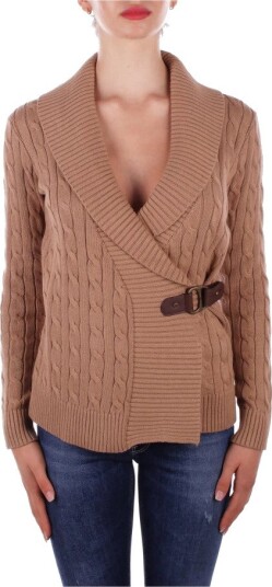 Lauren Ralph Lauren - Genser LS Shawl Collar - Beige