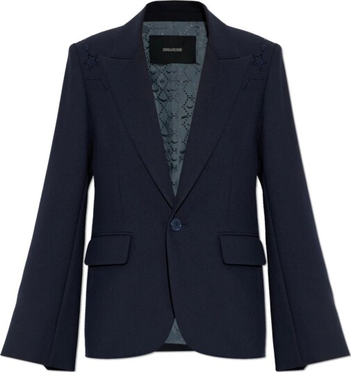 Zadig & Voltaire Dame Jakker Blå XS,