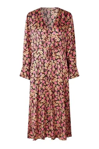 Second Female Victory V-Neck Dress Camellia Rose XS