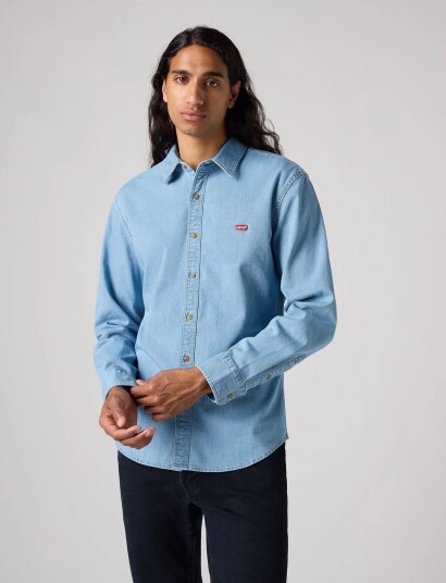 Levi"s® Ls Battery Hm Shirt Slim Osbor Blue XS