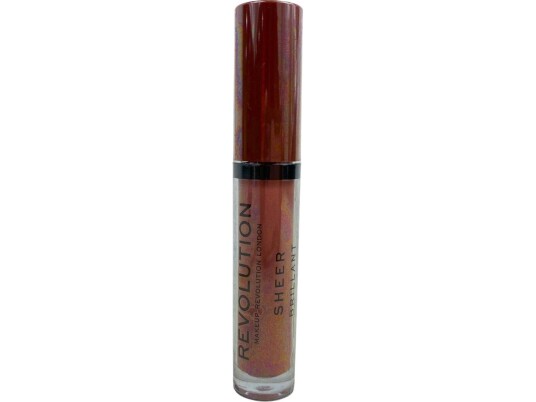 Makeup Revolution Makeup Revolution Sheer Brillant Vegan Lip Gloss 123 Brunch 3.5 Ml 