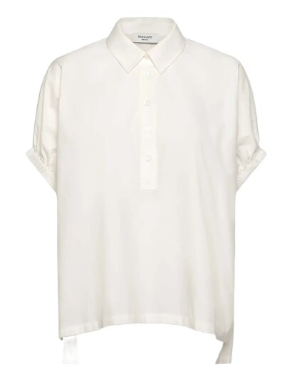 Rosemunde Rwmegan Ss Oversize Shirt White 38 Rosemunde Rwmegan Ss Oversize Shirt White 38