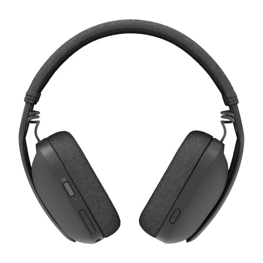 Logitech Zone Vibe Wireless Hodesett Usb-c Via Bluetooth-adapter Microsoft Teams Stereo Grå, Svart