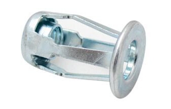 Ejot 595065 Metallekspander for tynnmetall, FZB, 100-pakning Grepområde: 0-5 mm