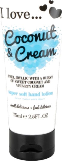 I Love Coconut & Cream Super Soft Hand Lotion 75ml
