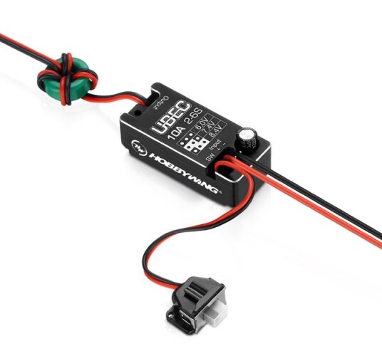 Hobbywing 30603003 UBEC 10A V2 Car Hobbywing 30603003 UBEC 10A V2 Car