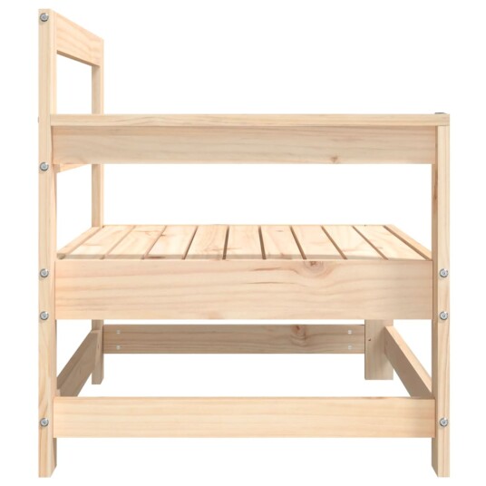  Utendørs hjørnesofaer 2 stk heltre furu 825506