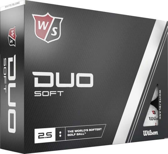 Golfball Wilson Golf Wilson Duo Soft Golfballer 12 pk hvit