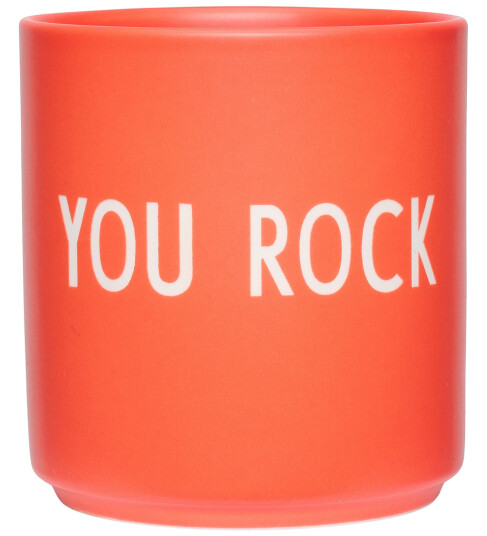 Design Letters favorittkopp 25 cl Red Fashion Colour Collection