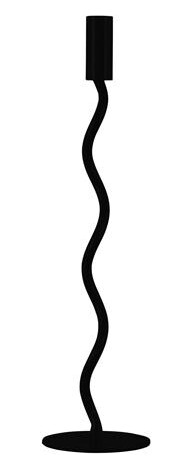 Globen Lighting Twist 50 Lampefot Sort