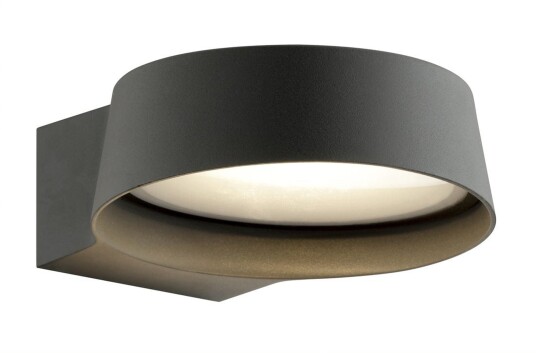 Dyberg Larsen Neptun vegglampe ned utendørs IP54 LED - Svart