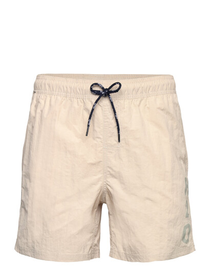 H2O Leisure Logo Swim Shorts - Beige - S H2O Leisure Logo Swim Shorts - Beige - S