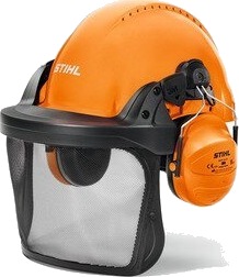 STIHL Hjelm med hørselvern og visir motorsag DYNAMIC Light STIHL Hjelm med hørselvern og visir motorsag DYNAMIC Light