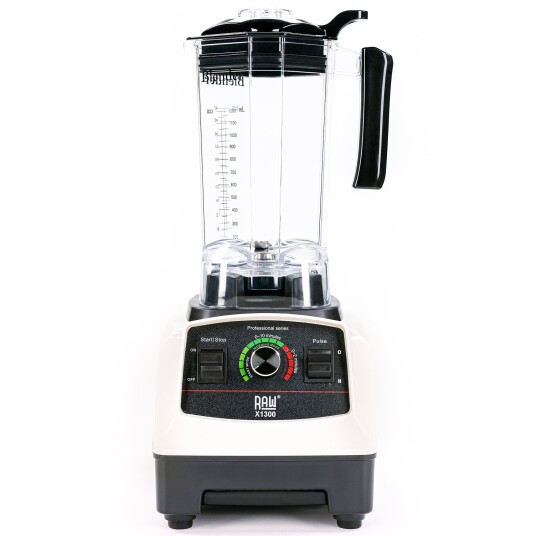 Raw X1300 Hvit Blender 1300W - Effektiv for Smoothies og Supper