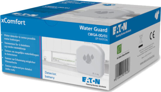 xComfort Water Guard, Batteridreven vannsensor, Matt renhvit - 4560176