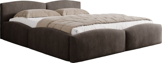 Aldrosen sengeramme med oppbevaring 160x200 cm brun