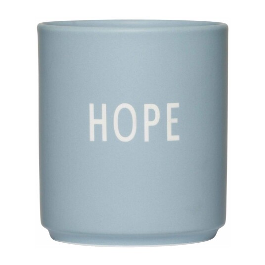 Design Letters favorittkopp 25 cl Hope-light blue