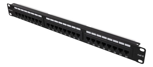 Deltaco Patchpanel Sort 1u Deltaco Patchpanel Sort 1u