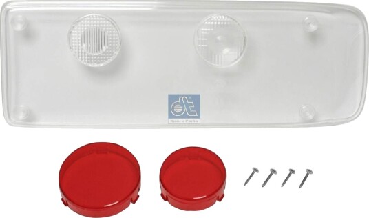 DT Spare Parts 10.99220 Lykteglass, baklys