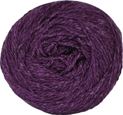 Hjertegarn Wool Silk Garn 3028 Mørk Lilla