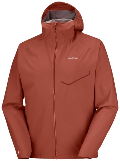 Salomon Bonatti Waterproof Jkt M"s burnt umber XL