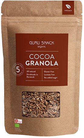 Guru Snack Granola Kakao Øko - Glutenfri