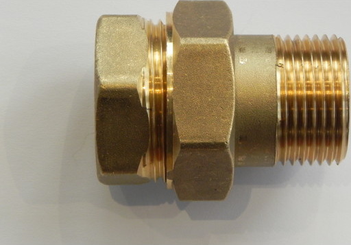 11/2" rett radiatorkobling