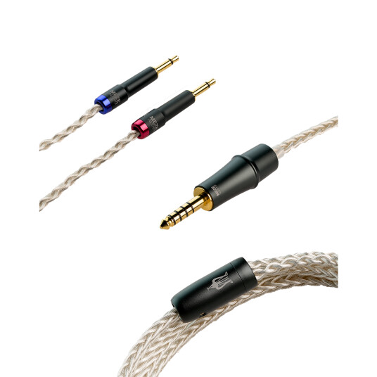 Meze 2x 35mm 44 Mm Kabel Sølvbelagt Pcuhd 13 Meter