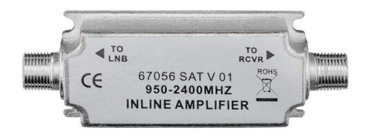 Pro SAT-Inline amplifier 950 MHz - 2400 MHz Pro SAT-Inline amplifier 950 MHz - 2400 MHz