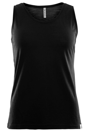 Aclima LightWool Singlet (W) dame - jet black - Str. S