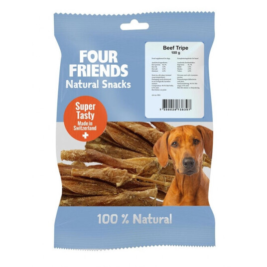 Fourfriends Dog Natural Snacks Beef Tribe (100 G)