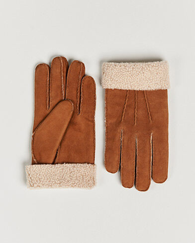 Hestra Bernard Lambskin Suede Glove Cognac Hestra Bernard Lambskin Suede Glove Cognac