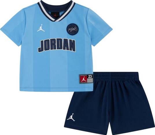 Jordan Sett   T skjorte/Shorts   Midnight Navy/Lyseblå   Jordan   12 md   T skjorte   80