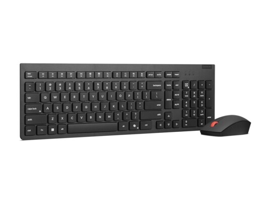 Lenovo Essential Wireless Combo Gen 2 Trådløs Tastatur og Mus Nordisk Svart Lenovo Essential Wireless Combo Gen 2 Trådløs Tastatur og Mus Nordisk Svart