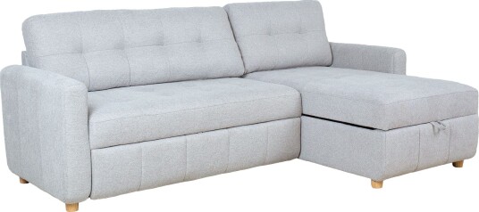 Hjørnesovesofa Porsen Grå