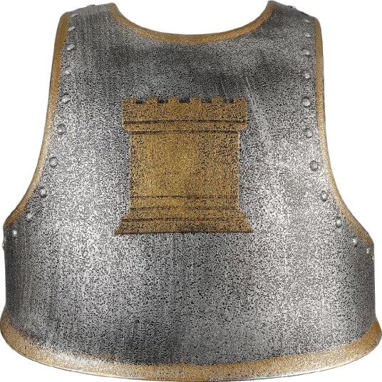 Souza Kostymer Brystplate Roland Grå Souza OneSize Kostymer 105696-NC