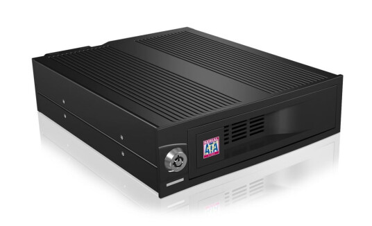 ICY BOX IB-170SK 3,5" SATA Harddisk Mobilrack Svart