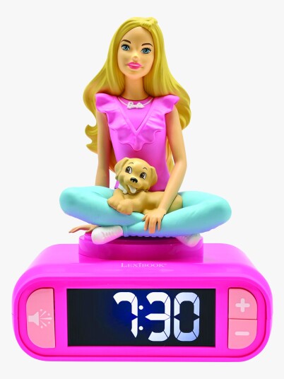 Lexibook - Barbie - Digital 3D Alarm Clock (RL800BB) Lexibook - Barbie - Digital 3D Alarm Clock (RL800BB)