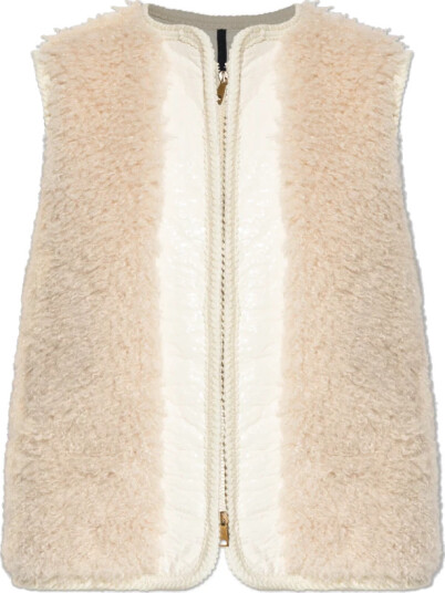 Moncler Dame Jakker Beige M,