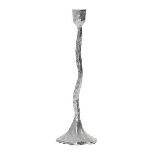 Broste Copenhagen Amy lysestake 9x31 cm sølv Broste Copenhagen Amy lysestake 9x31 cm sølv