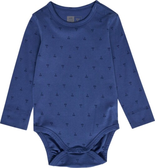 Hummel Bessy Body Long Sleeve Blå 74 Hummel Bessy Body Long Sleeve Blå 74