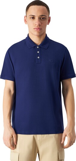 Champion Tonal Logo Polo T skjorte Herre Navy M