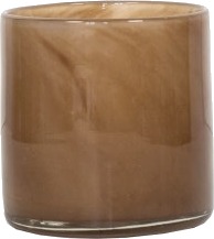 Tell Me More Lyric Håndlaget Lyslykt S i Brun Glass Tell Me More Lyric Håndlaget Lyslykt S i Brun Glass
