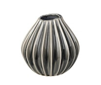 Vase Wide S Keramikk Smoked Pearl