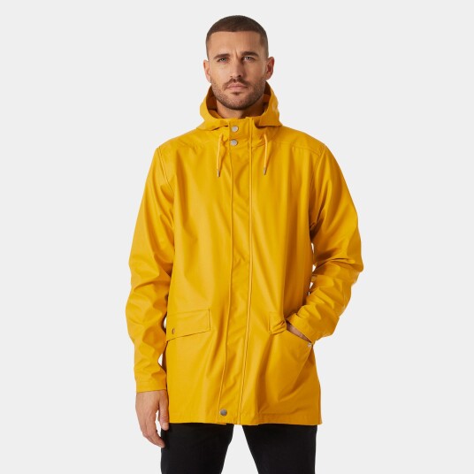 Helly Hansen Herre Moss Vindtett Regnfrakk Gul XL