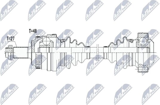 Nty Drivaksel NTY NPW BM 147 Nty Drivaksel NTY NPW BM 147