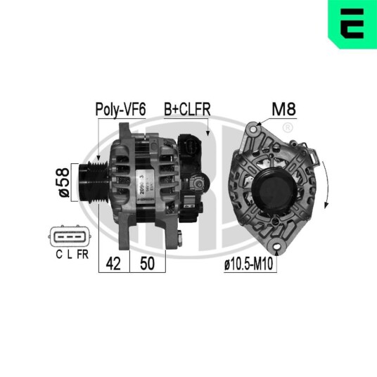 Dynamo ERA 209023A